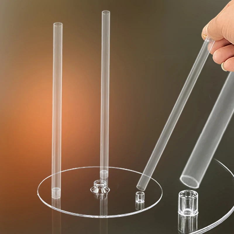 Cake Making Tools Cake Baking Tools Cake Tier Support Cake Dowel Rods Set 3Pcs Sticks With 1Pc Separator Plate For Tiered Construction Stacking