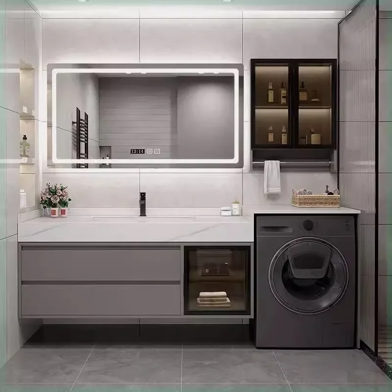 Drawer Cabinet Insideliner Insert Organiser Rack Fix Shelves Bathroom Luxury Sink Wall Mirrors Gabinete De Banheiro Furniture