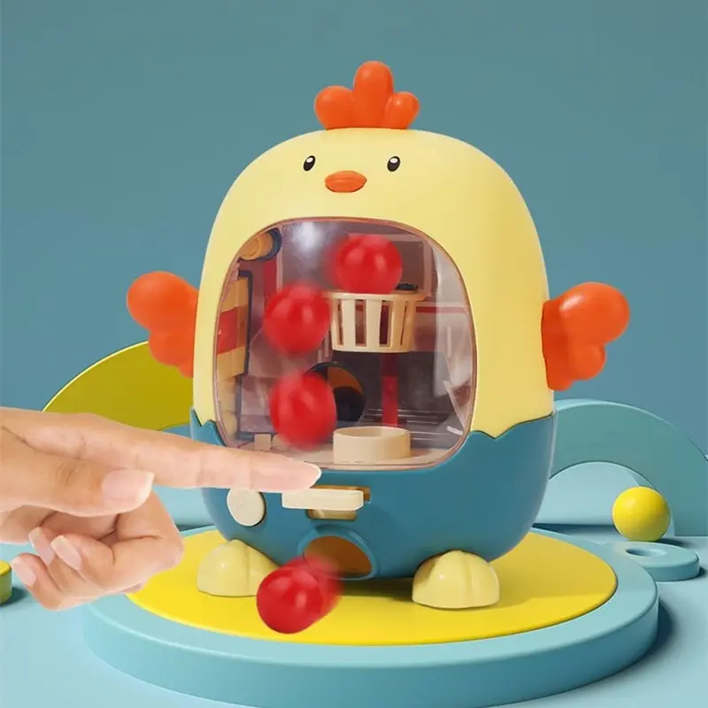 Basketball Toys Cute Shape Handheld Desktop Game Mini Finger Ball Shooting Machine for Children childrens toys