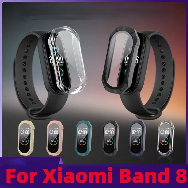 3d Full Cover Screen Protector For Mi Band 8 Film Soft Protective Glass For Xiaomi  Mi Band 8 7 6 5 4 Strap Bracelet Accessories - Smart Accessories -  AliExpress