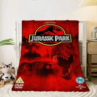 Jurassic Park Hairy Blankets for Bed Blanket 150cm X 200cm Home and Decoration Luxury Bedding Designer Throw Blanket Sofa Knee & 1