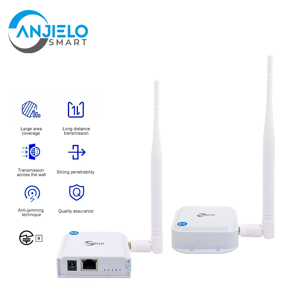 Mercury-repetidor Wifi 5,8G para exteriores, enrutador de puente  inalámbrico de 900Mbps, amplificador de señal Wifi Punto a Punto, aumenta  el alcance de 15KM - AliExpress