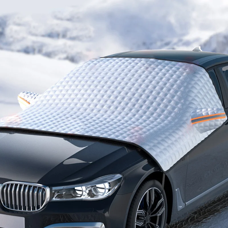 

Автомобильный чехол на лобовое стекло, снежное покрытие, защита от снега, мороза, льда, пыли, защита на лобовое стекло, снежное покрытие, автомобильные Внешние автомобильные зимние аксессуары