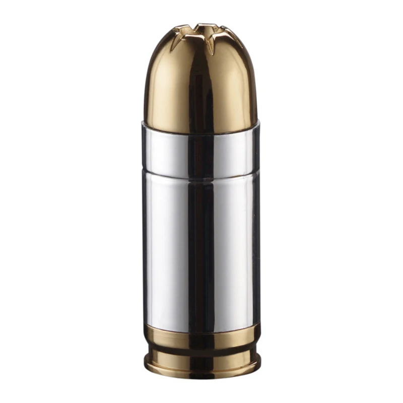 Flame Torch Lighter Creative Mini Bullet Windproof Bullet Jet Flame Butane Gas Refillable Lighter BBQ Flame Ignition Tools