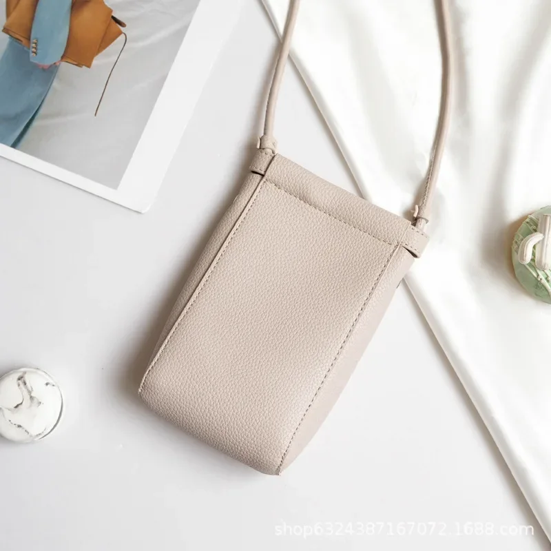 Fashion Simple Small Satchel Korean Vertical Mobile Phone Bag Mini Shoulder Bag Messenger Bag For Women 8