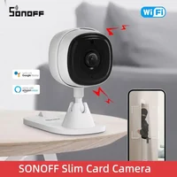DL SONOFF CAM Slim WiFi Smart Security Camera 1080P HD Motion Alarm Two-Way Audio Scene Linkage Via EWeLink APP Alexa Google Hom 2