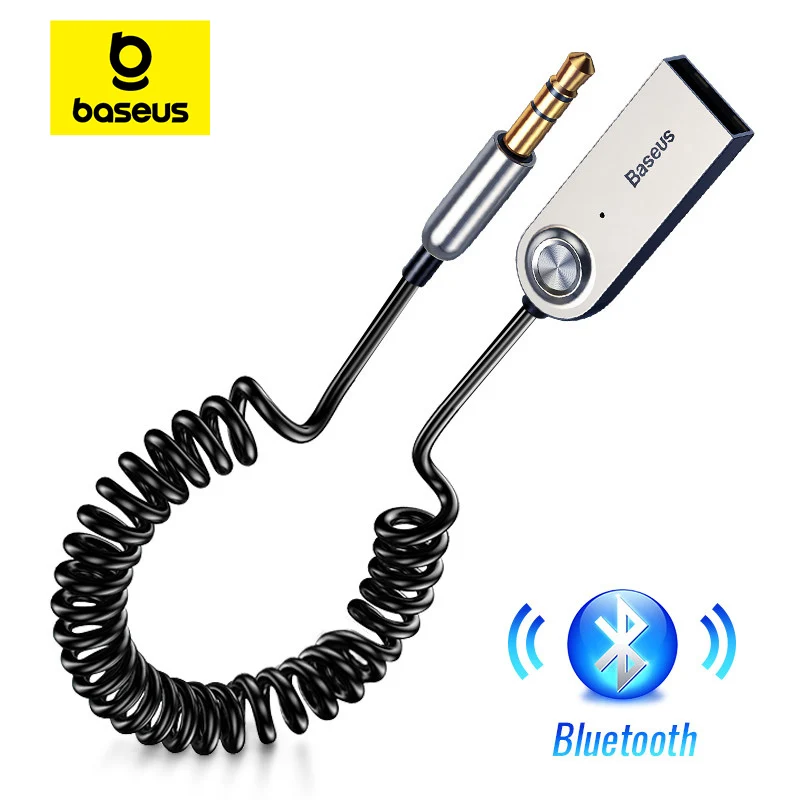 Bluetooth Aux Adapter Dongle Kabel USB Zu 3,5mm Jack Auto Audio Aux  Bluetooth 5,0 Freisprecheinrichtung Kit Für Auto Empfänger BT sender -  AliExpress