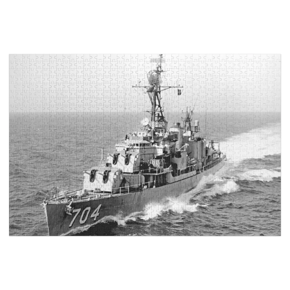 

USS BORIE (DD-704) SHIP'S STORE Jigsaw Puzzle Custom Child Gift Custom Wooden Name Puzzle