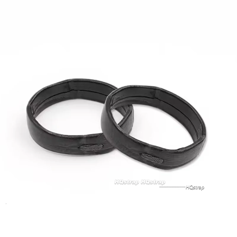 Leather Watch Band Keeper Strap - Adjustable Loop Retainer