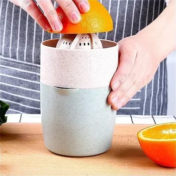 Fruit Manual Juicer Small Fruit Vegetable Household Juicing Cup Student Dormitory Orange As Lemon Juicing Kitchen Small Tools