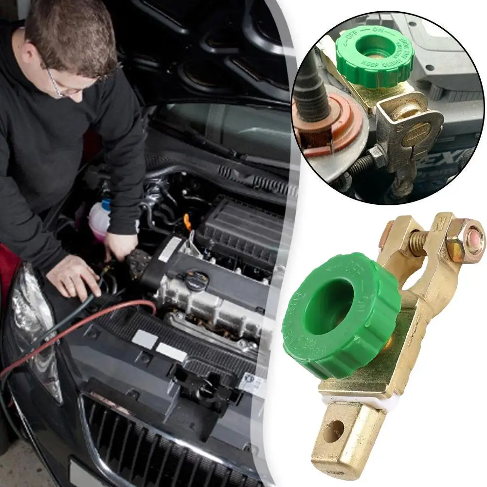 범용 자동차 배터리 스위치 배터리 터미널 링크 스위치 빠른 차단 오토바이 배터리 차단 보호기 RV 자동차 스위치