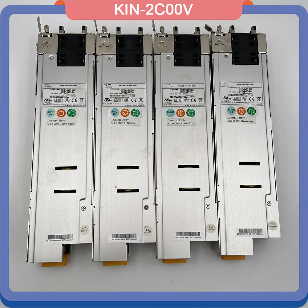1 PCS KIN-2C00V 1200W For Zippy Server Hot Swap Redundant Power Supply 1 1 PCS KIN 2C00V 1200W For Zippy Server Hot Swap Redundant Power Supply