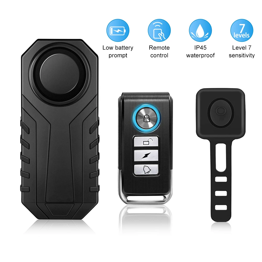 Waterproof Bicycle Security Alarm System