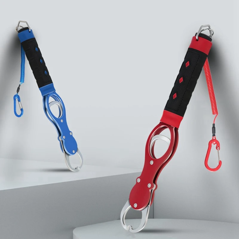 ABUN-Portable Fish Control Device Multifunctional Fish Control Device Catching Pliers Hook