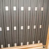 DIY Wood Plastic Composite  fencing 1.8*1.8 M(6ft) Aluminium Wpc Panel Fence 2