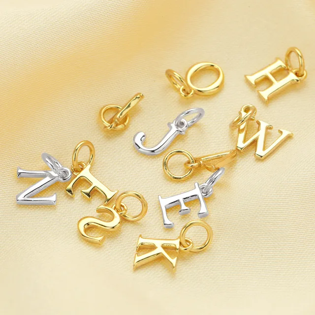 Aazon.co: Kinteshun Dijes De Letras Del Alfabeto, Dije Con Inicial