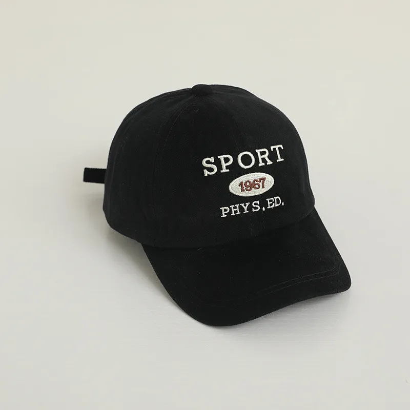 Baseball Cap Baby Hat Kids Sun Hat Fashion Spring Autumn Children Girls Boys Sun Hat Solid Letter Kids Baseball Cap Outdoor Adjustable Visor Baby Cap
