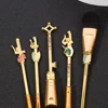 5Pcs/Set Anime Series Attack On Titan Makeup Brush Cosplay Tool Foundation Blush Blending Beauty Maquiagem Brush with Bag 3