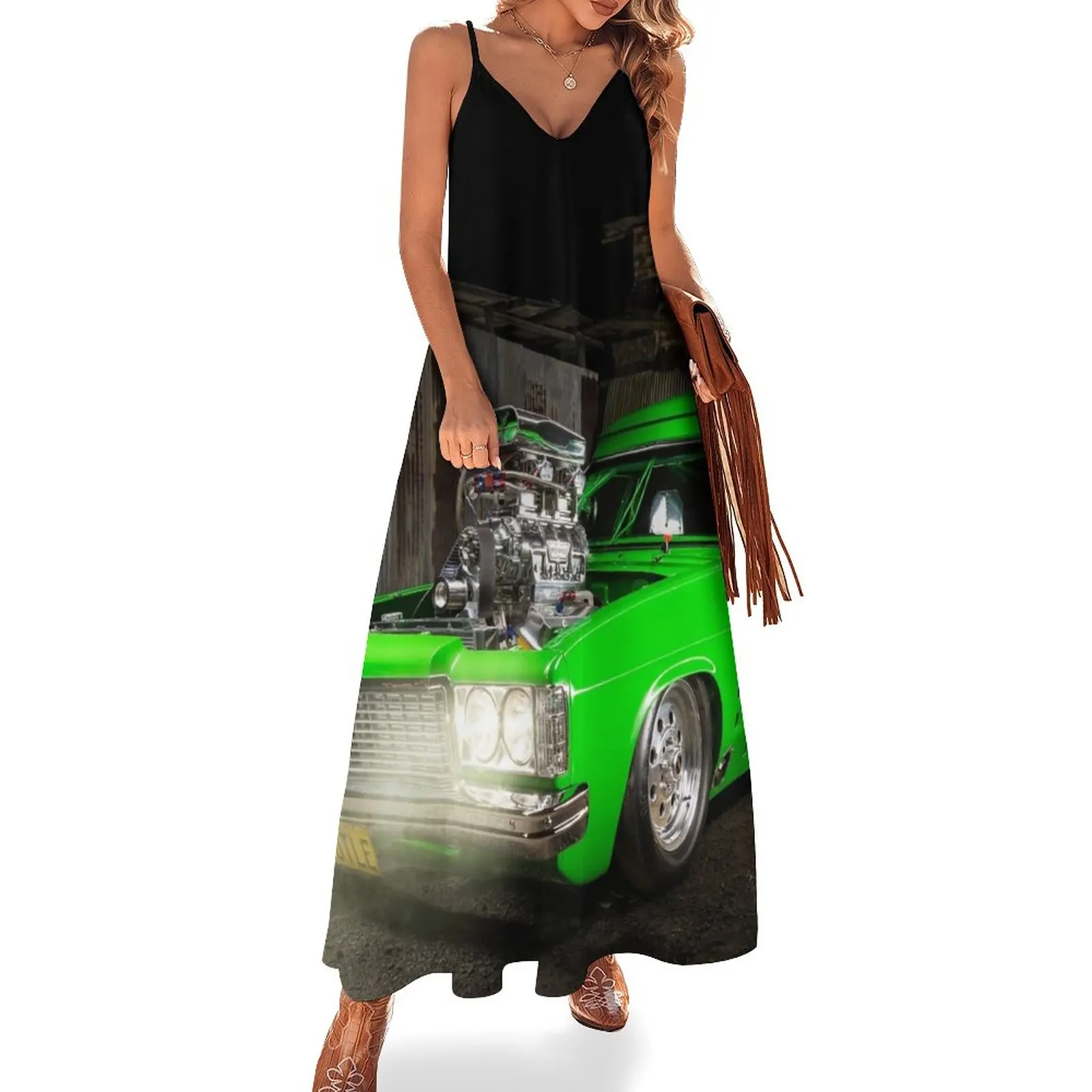 

Al Bennett's BRUTLE Holden Sandman Sleeveless Dress Summer women's clothing