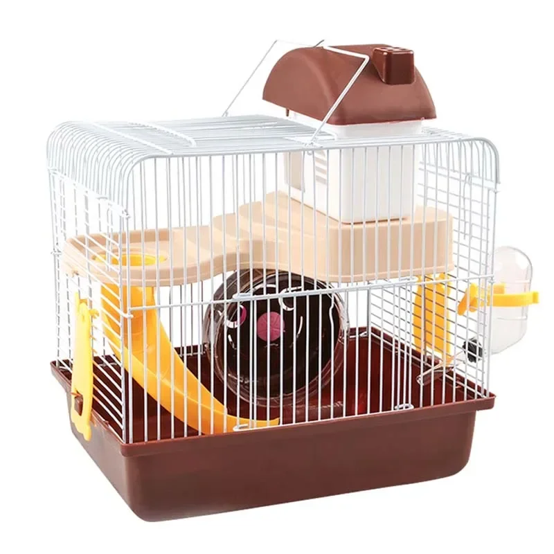 

Pet Hamster Cage Ventilate Extra Large Space Villa Suitable for Hamster Guinea Pig Small Animals Feeding Supplies Pet Products