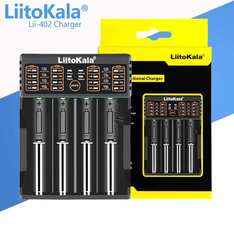 LiitoKala Lii-PD4 Lii-M4 Lii-600 Lii-500 Lii-S8 Lii-PD2 18650 18350 26650 10440 14500 16340 NiMH Battery Smart Charger battery charger,battery charger adapter