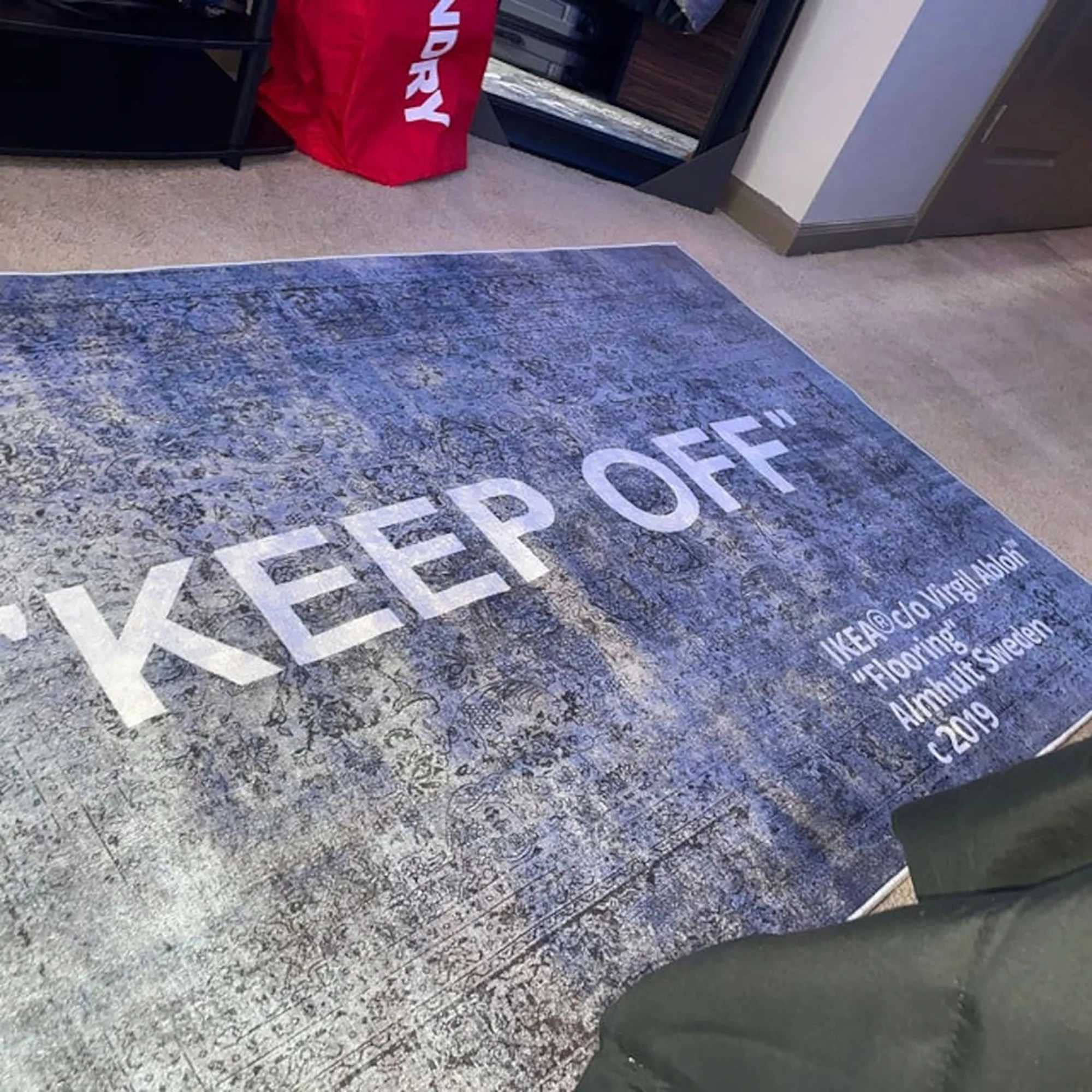 Keep Off Rug、Gray Pattern Keep Off、Home Decor Rug、Modern Keep Off Rug、Custom Rug、Fashion Decor Rug、Cool Rug、Gray White Rug、Gift ep 386 (5 Keep Off Rug, Gray Patterned Keep Off, Home Decor Rug, Modern Keep