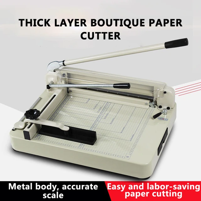 Heavy Duty Paper Cutter 17 A3 Size Stack Paper Trimmer Cutter Ream Paper  Cutting Machine Yg868 - Paper Trimmer - AliExpress