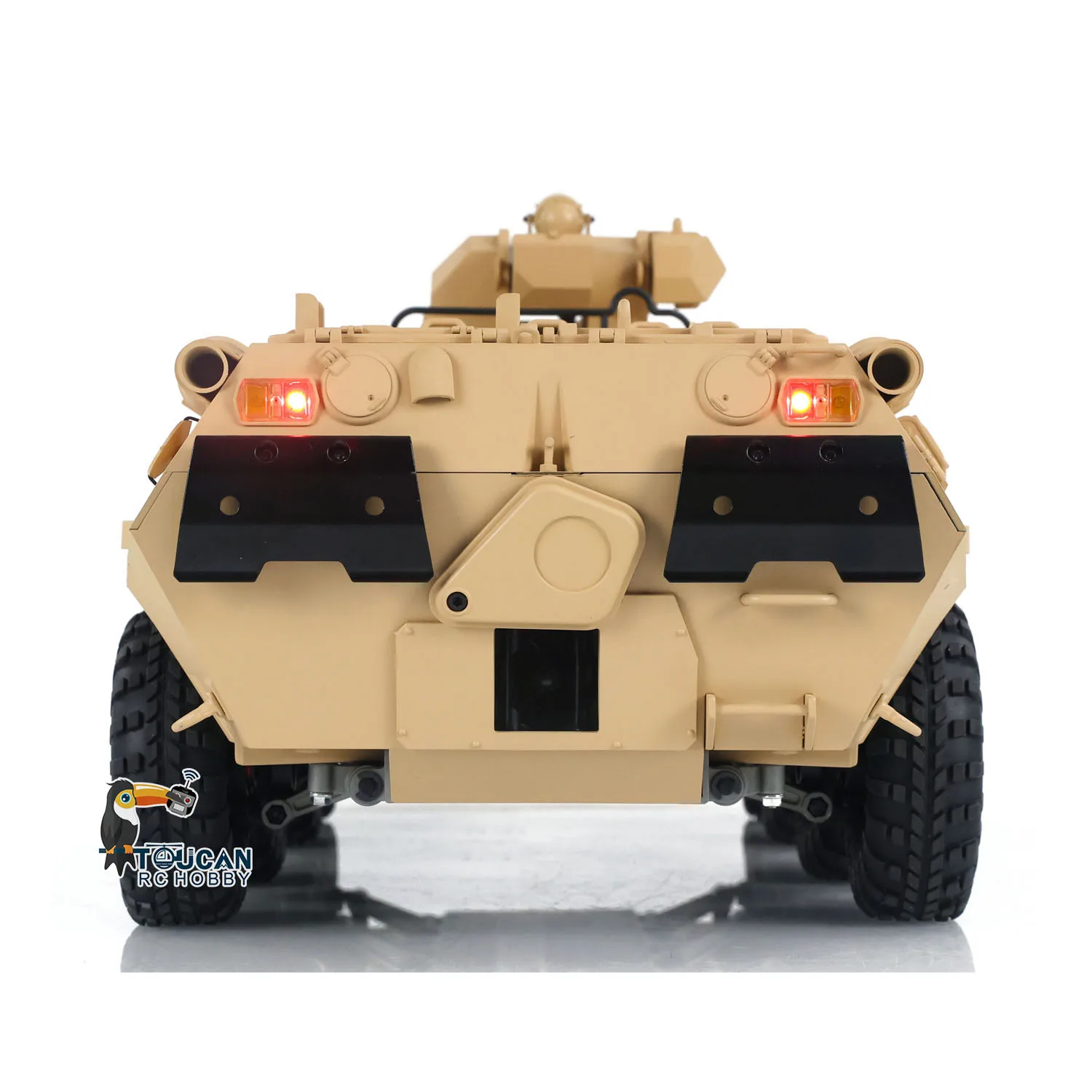 CROSSRC BT8 1/12 8X8 RTR RC Armored Transport Amphibious Vehicle Painted Radio Control Military RC Car Light Sound System Toys 5