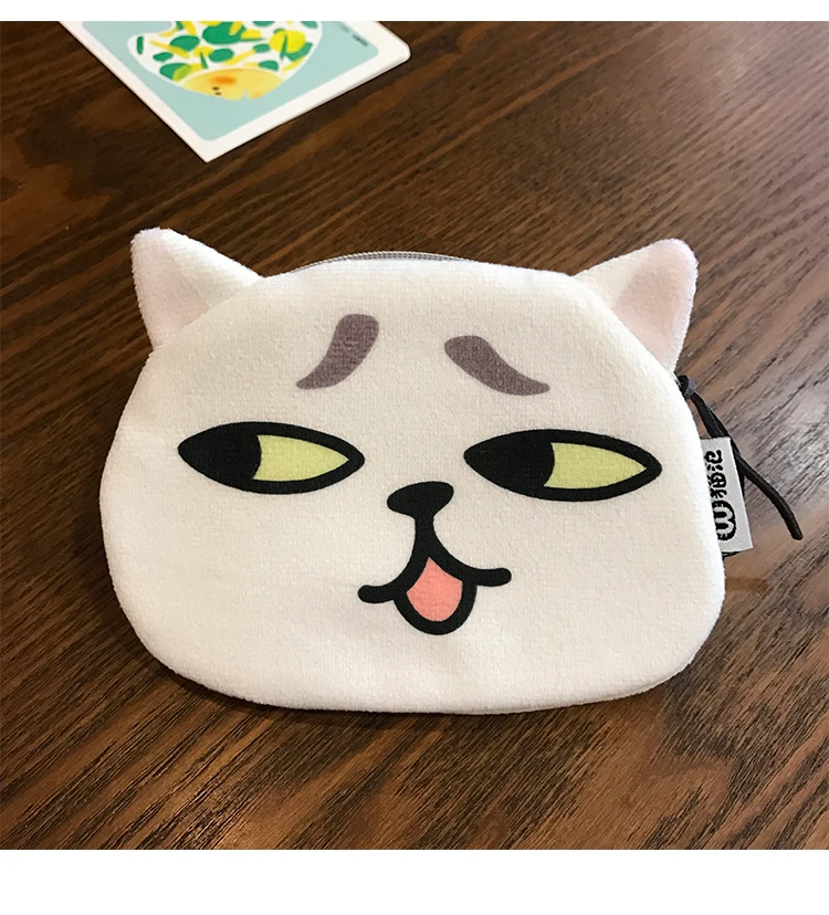 Kawaii Cartoon Cat Coin Purse
