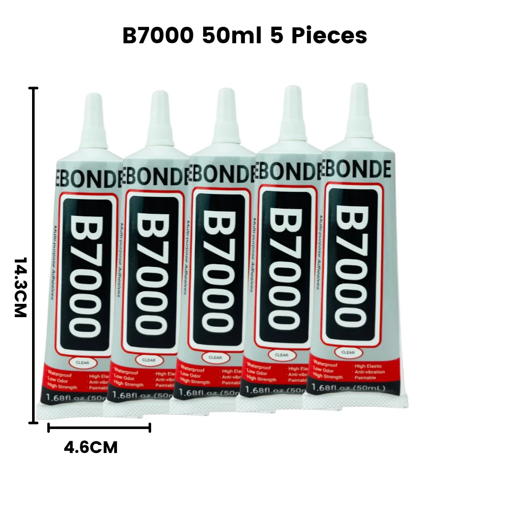 Multi-Purpose B7000 Strong Adhesive for DIY Repairs and Crafting