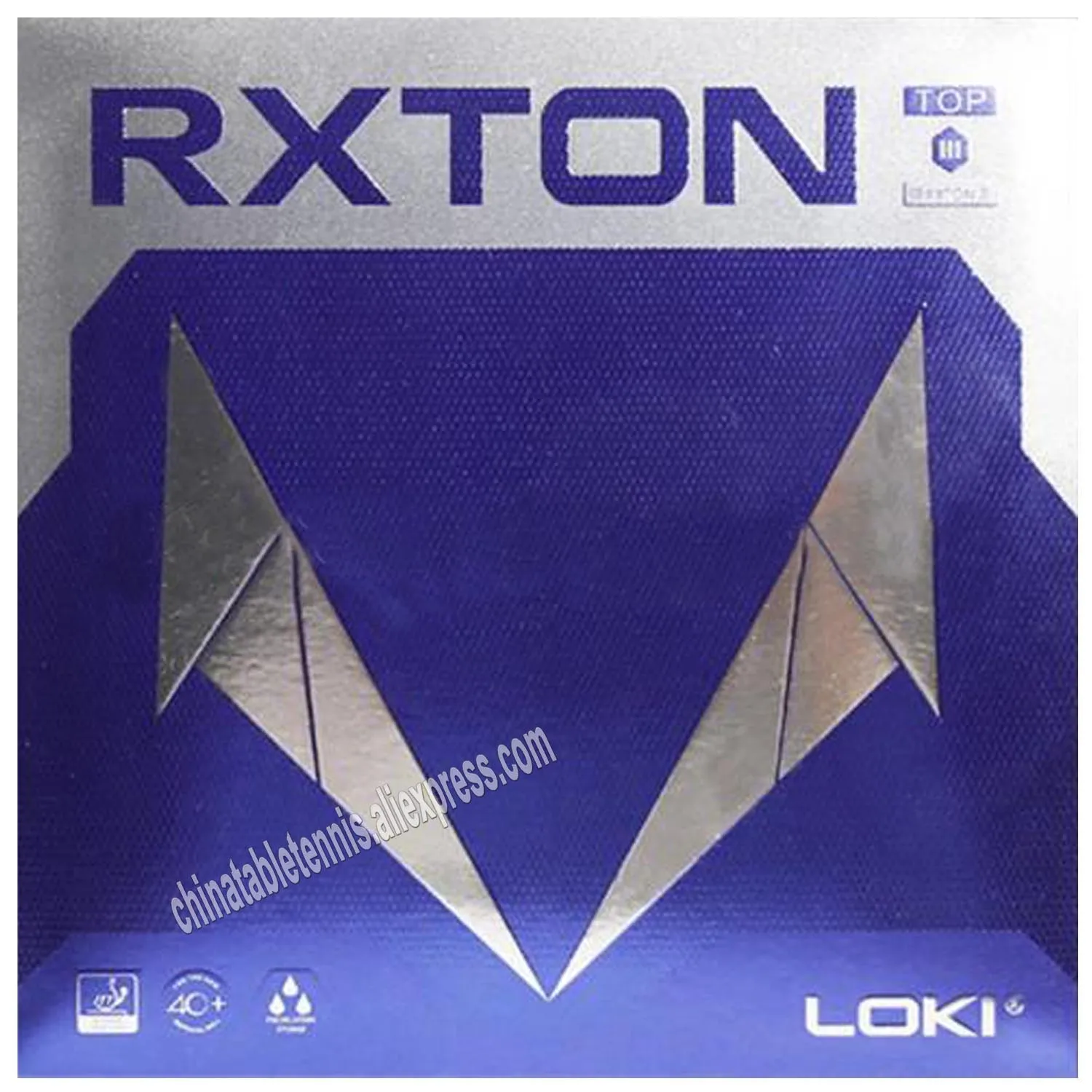 

LOKI RXTON 3 TOP Table Tennis Rubber Built-in Tensor effect non-tacky rubber Original WANG HAO RXTON3 TOP Ping Pong Sponge