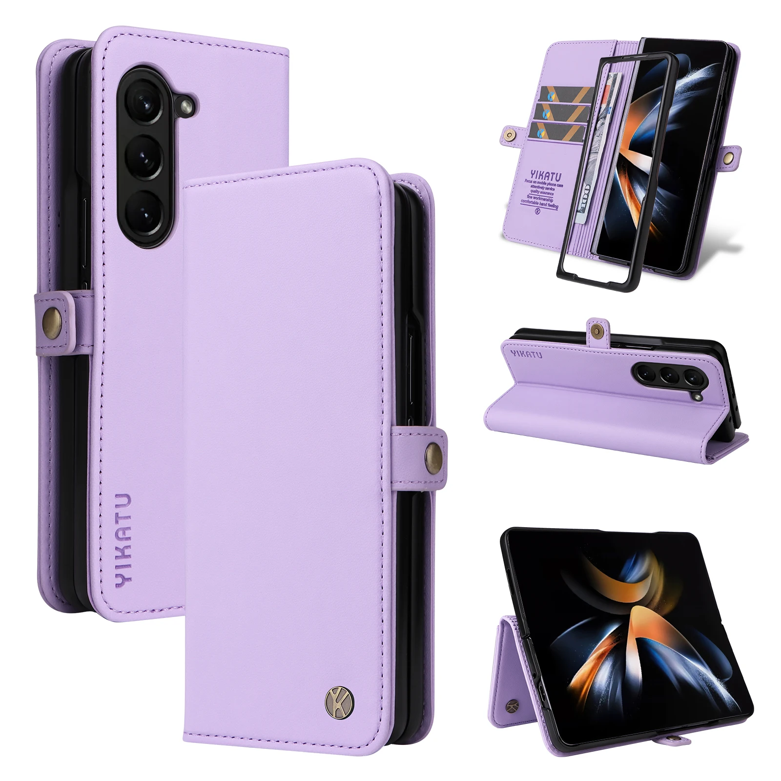 Magnetic Wallet Flip Case | Ultra Slim Design Premium Luxury Case