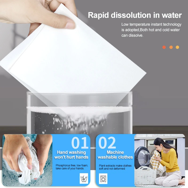30Pcs Laundry Tablets Underwear Children's Clothing Laundry Soap Concentrated Washing Powder Detergent Washing Machines laundry tablets
