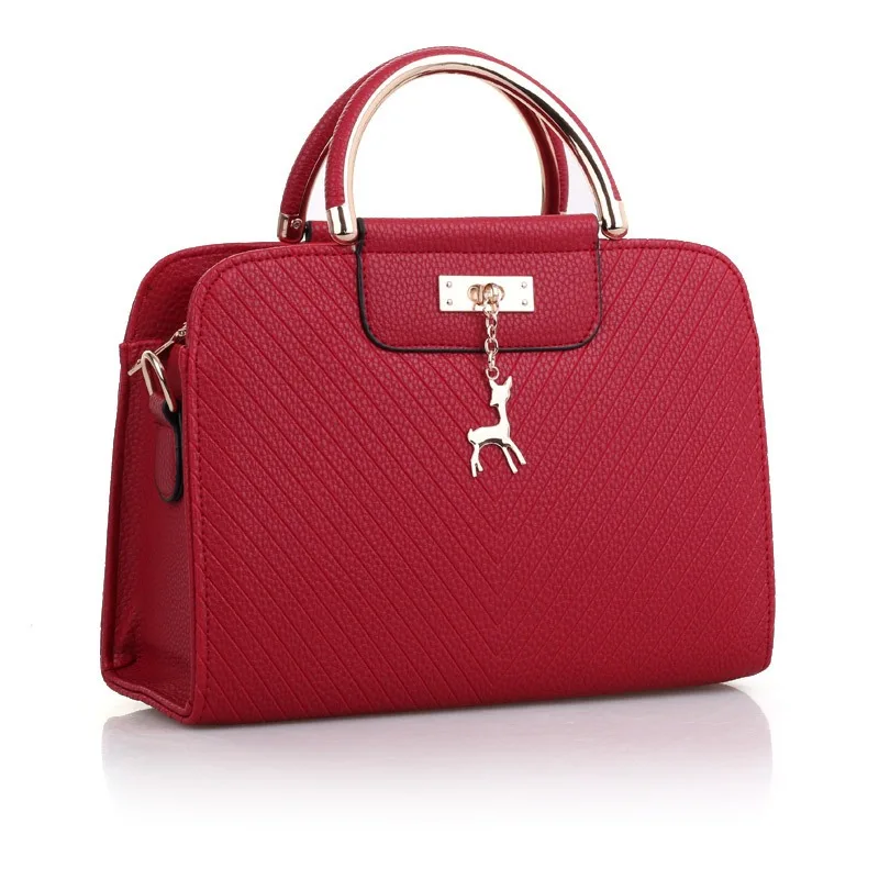 Women's Bag New 2024 Fashion Leather Embossed Handbag Korean