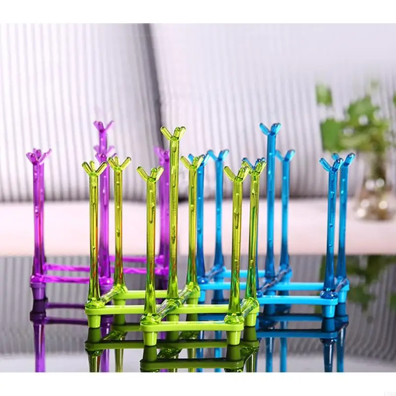 L8RB Infant Bottle Drying Rack Feeding Bottles Cleaning Dryer Drainer Nipple Shelf