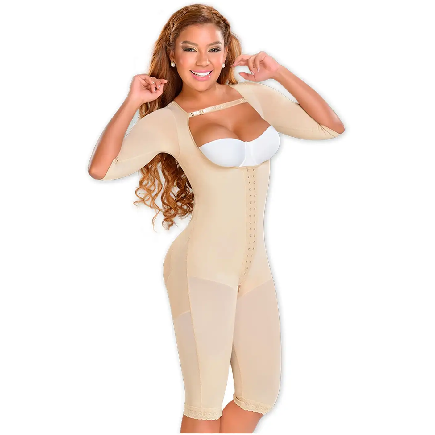 Full Body Shapewear for Women Postpartum Girdle BBL Postoperative Bodysuit Compressed Fajas Corset Slimming Body Shaper