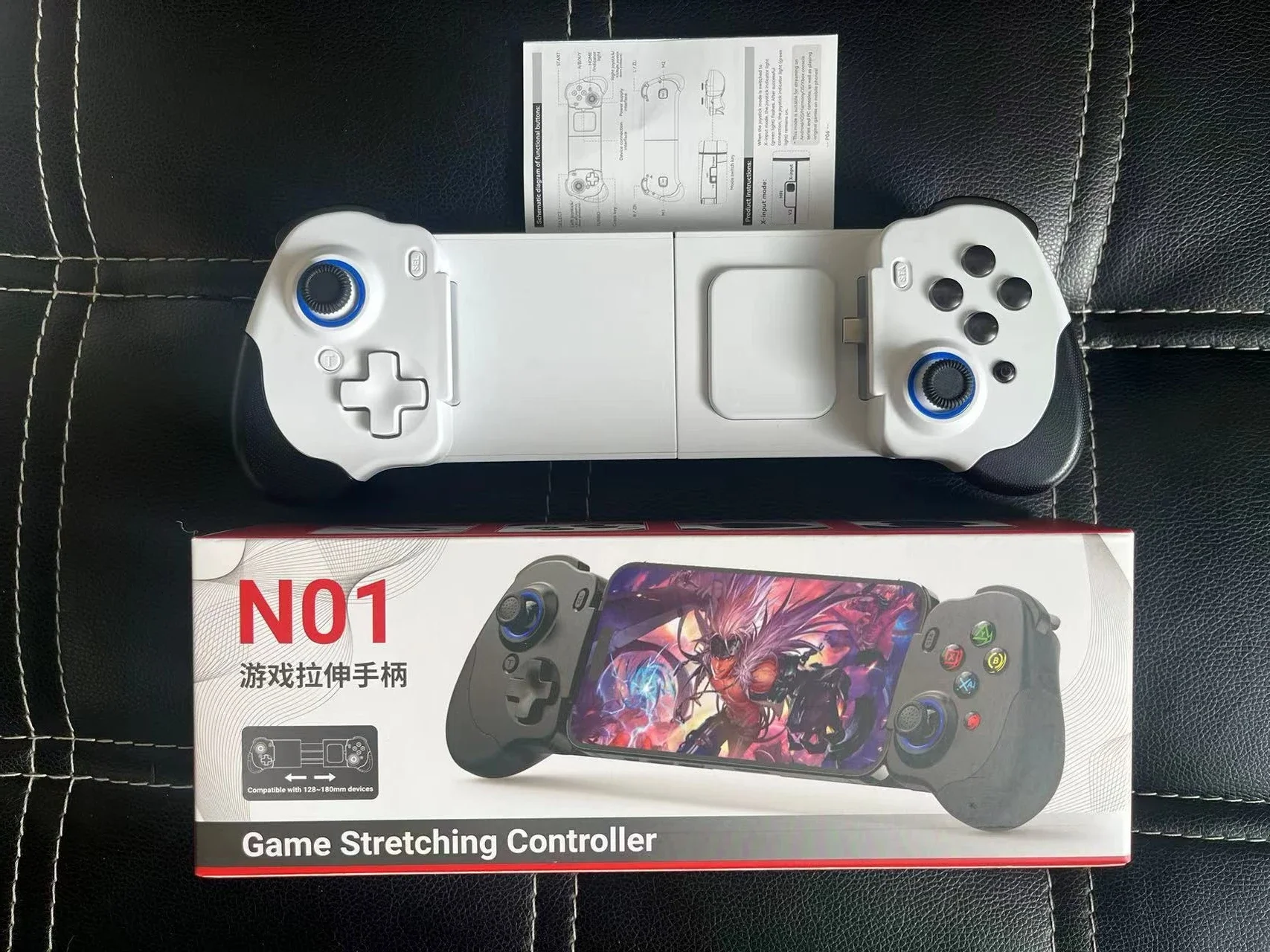 BSP-N01 Type-c handheld game controller Instant control hall trigger joystick for IOS android PC/PS/XBOX/PS4/PS/ X-input V3 HID