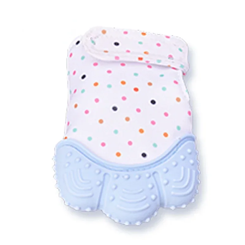 Baby Teether Cartoon Printed Children'S Gloves For Children And Babies Teethers Anti Eating Hand Teething Chewing Toy Baby Stuff - 6