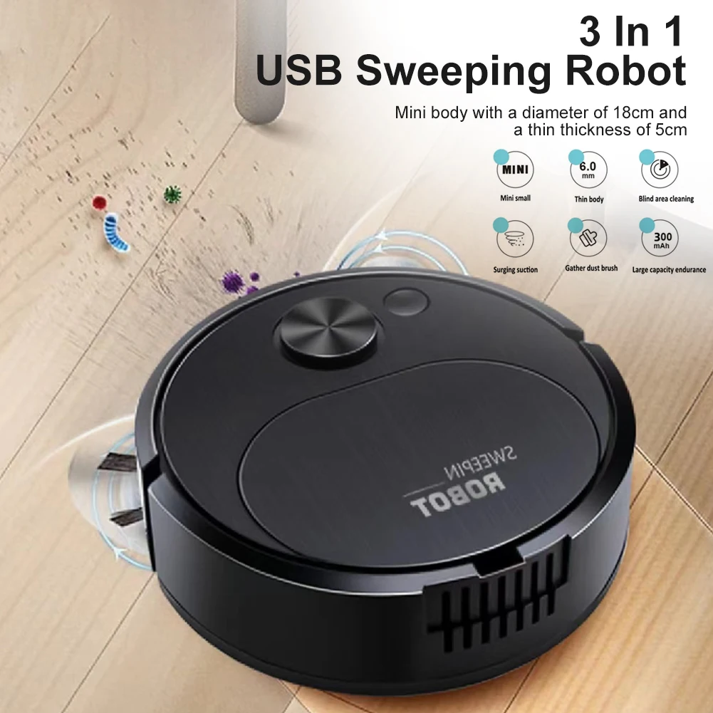 

Intelligent Sweeping Robot Wet And Dry Mopping Machine Rechargeable Vacuum Cleaner Sweeping Robot Household Cleaning Machine