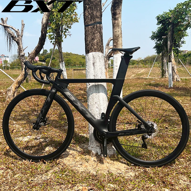 

700C Carbon Road Bike Disc Brake Race Carbon Fiber Road Bicycle Thru Axle Shimano R7000 22-Speed Racing Road Bike Customizable