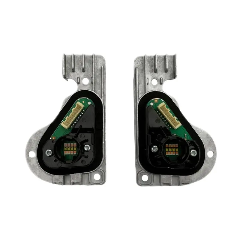 DRL 모듈 전조등 LED 주간 주행등 소스 1쌍 VW 투아렉 18-25 761998478 761998478A 엔젤 아이즈