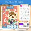 Copybook Practice Drawing Book Learning Children Magical Tracing Workbook Reusable Calligraphy Toddler Montessori Drawing Toy 5