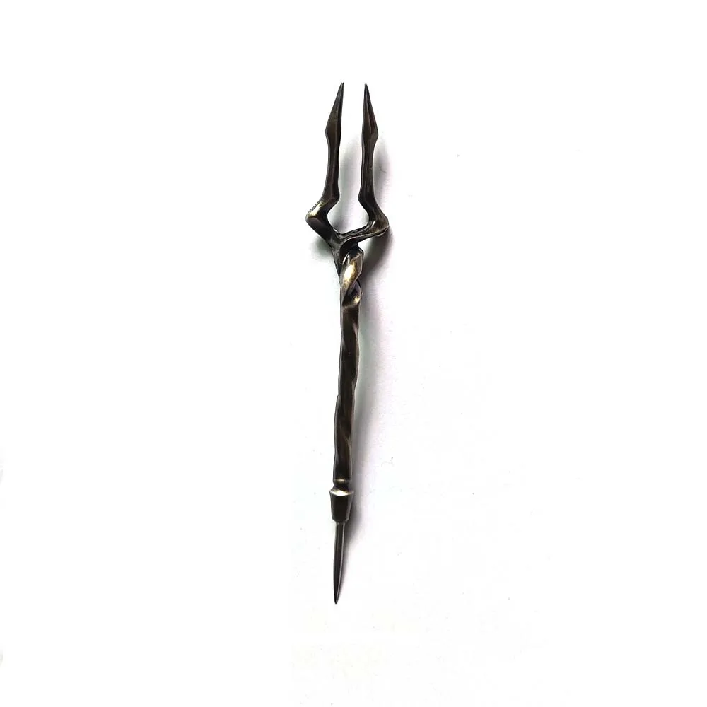 Retro Design Hookah Fork Pecker Aluminum Foil Hole Puncher Two in One Shisha Needle Tool Chicha Narguile Accessories