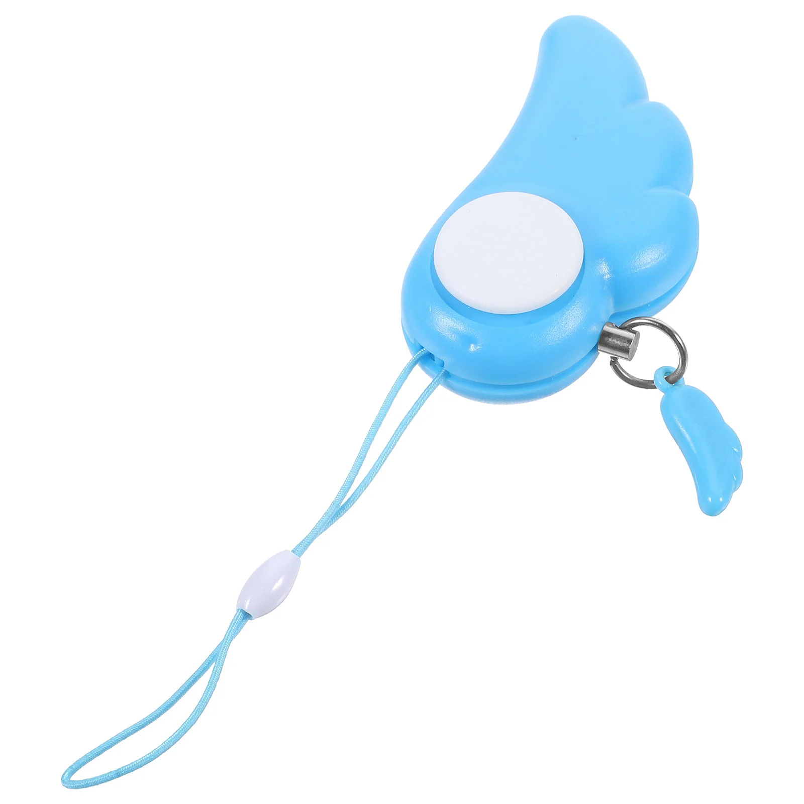 

Alarm Keychain Women Portable Safe Alarm Angel Wing Personal Security Alarm Outdoor Alarm Supply(130DB)