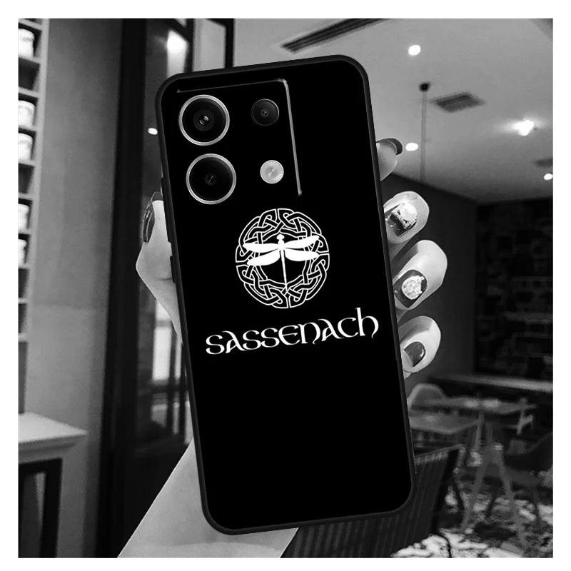 Outlander Sassenach Dragonfly Phone Case Coque