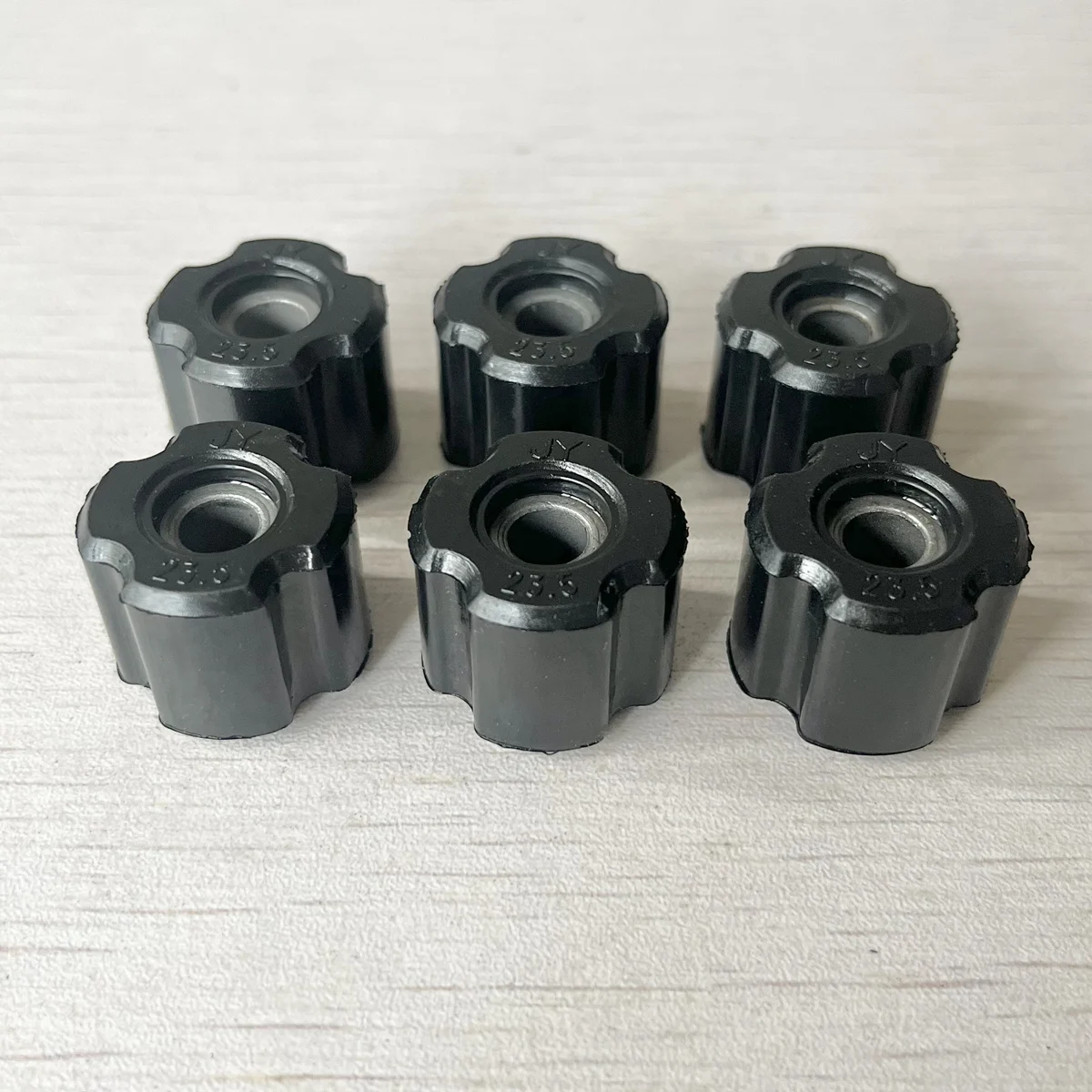 6PCS Brush Cutter Shaft Parts Bushing Oil Bearing 7MM/8MM For Grass Trimmer 26/28mm Tube Pipe Aluminum Tube Inside Replacement brush cutter accessories grass trimmer