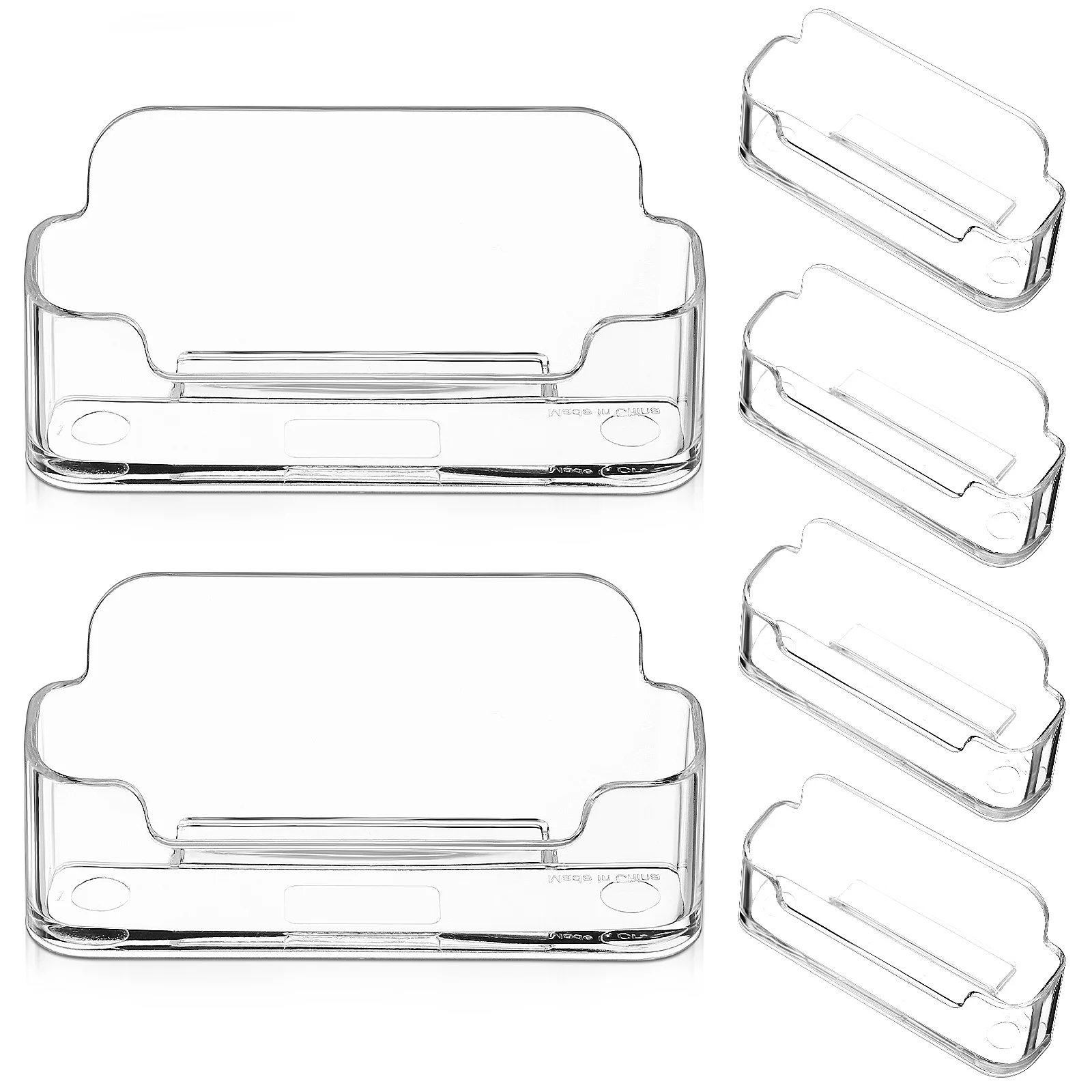 

Акриловый деловой органайзер для карт, 6 шт., многофункциональный однослойный органайзер для офисного стола