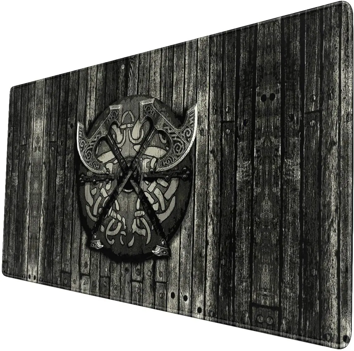 

Большой игровой коврик для мыши с символом викингов, размер 90x40 см