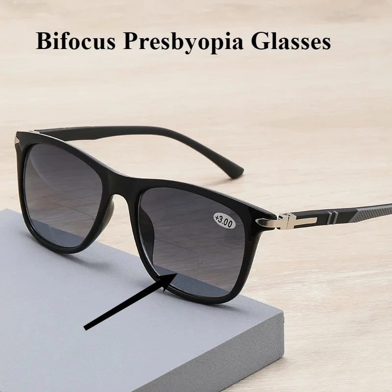 +1,0 ~ +3,5 Bifocus Presbyopie-Brille/Sonnenbrille, Unisex-Stil, UV-beständig, neu fertige Lesebrille