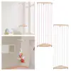 Wood Corner Plush Toys Holder Doll Storage Bucket Vertical Large Capacity Adjustable Height Wood Soft Toy Shelf for Playroom 4